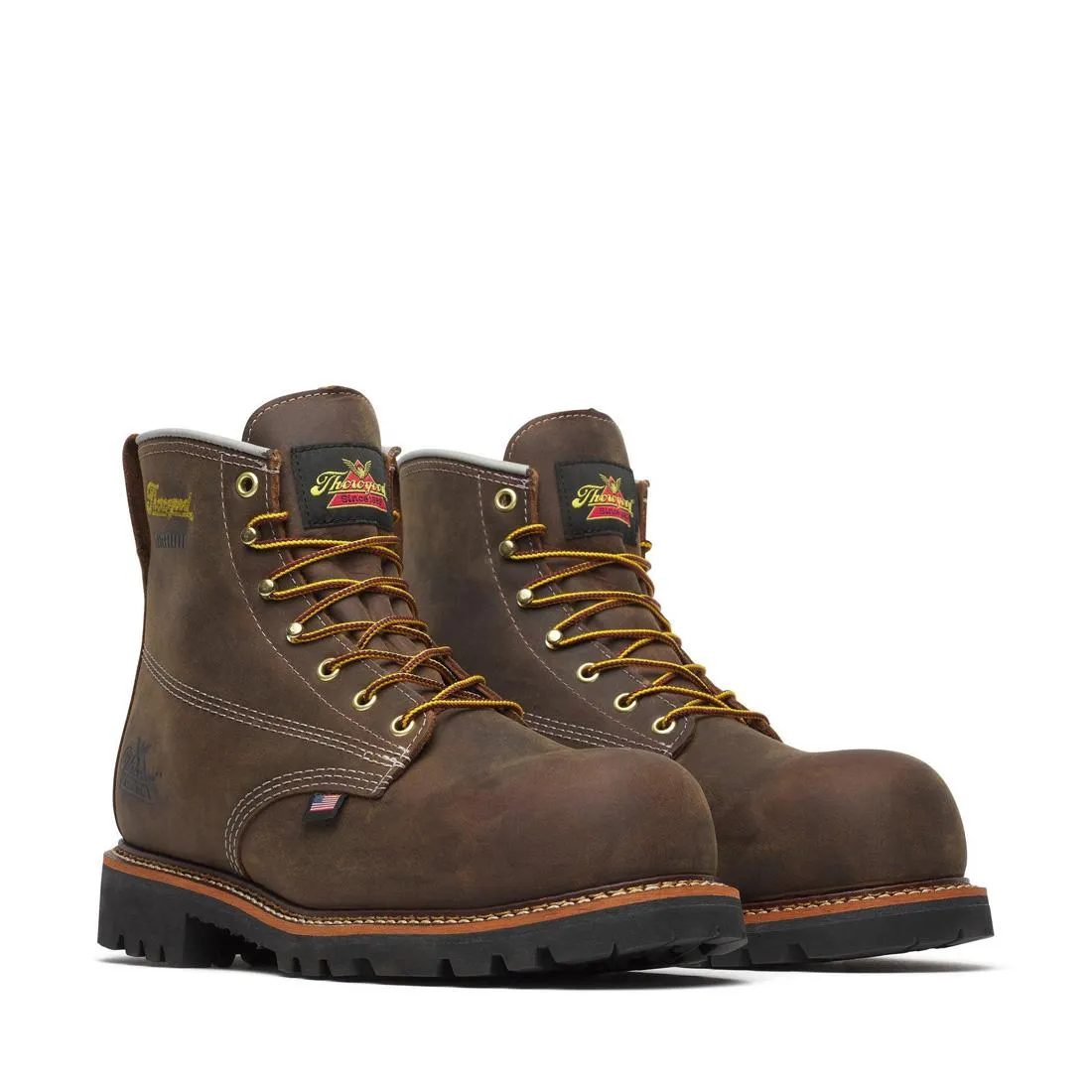 American Legacy Series 6" Waterproof Nano Toe Boot Crazy Horse