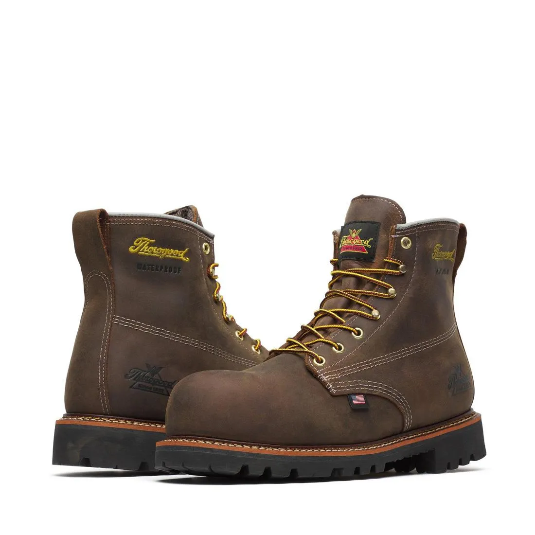 American Legacy Series 6" Waterproof Nano Toe Boot Crazy Horse