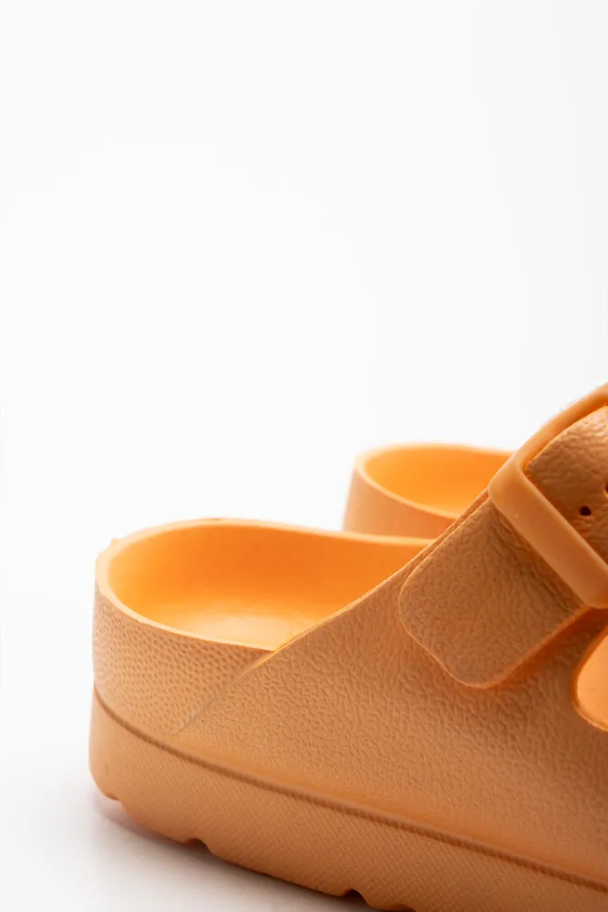 Buckle Sandal Orange