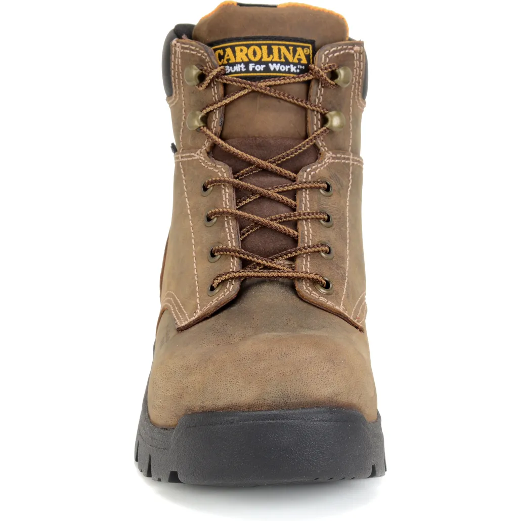 Carolina Men's Circuit 6" Comp Toe WP Hiker Work Boot - Brown - CA3536