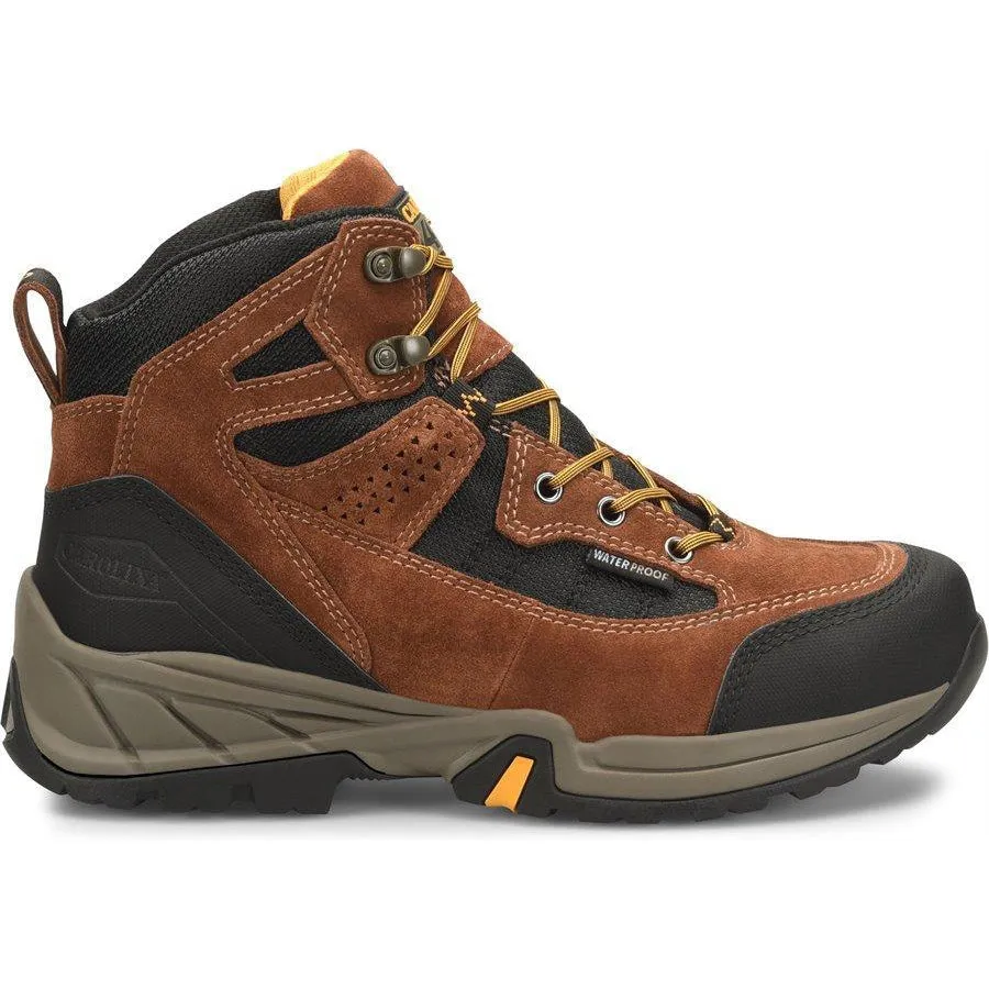 Carolina Men's Limestone 6" Steel Toe WP Hiker Work Shoe Brown- CA5546