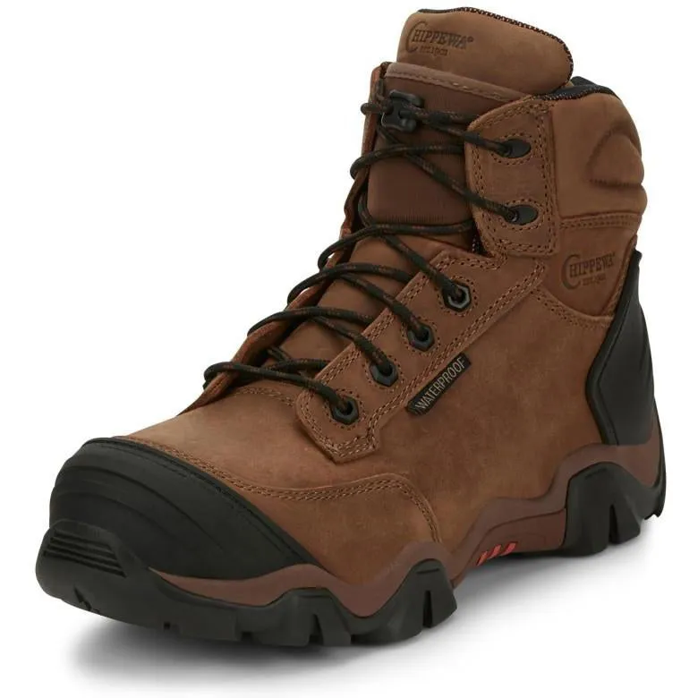 Chippewa Men's Cross Terrain 6" Comp Toe WP Lace Up Work Boot - AE5003