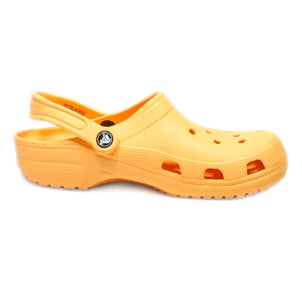 Crocs Classic Clogs Rubber Orange Colour For Women