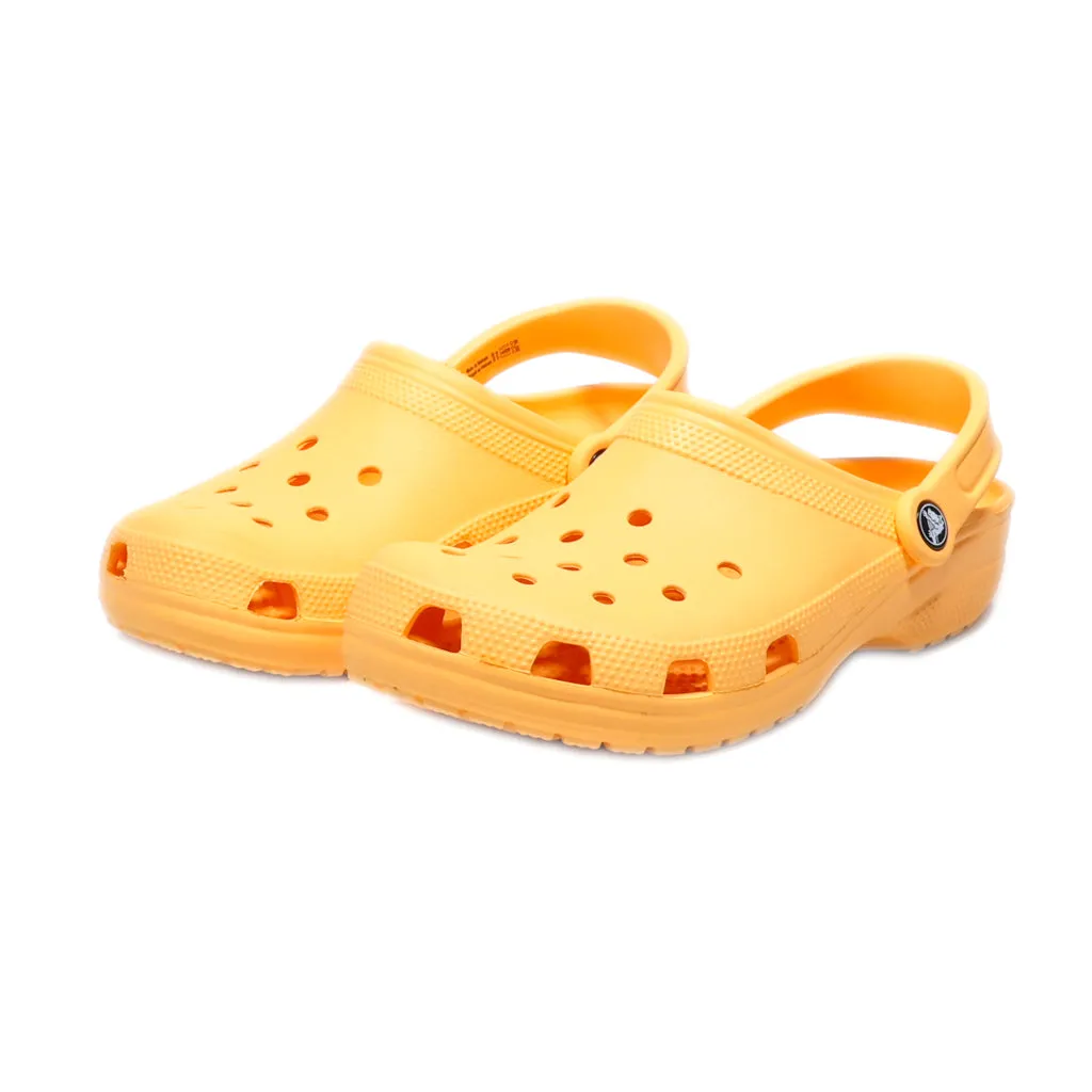 Crocs Classic Clogs Rubber Orange Colour For Women