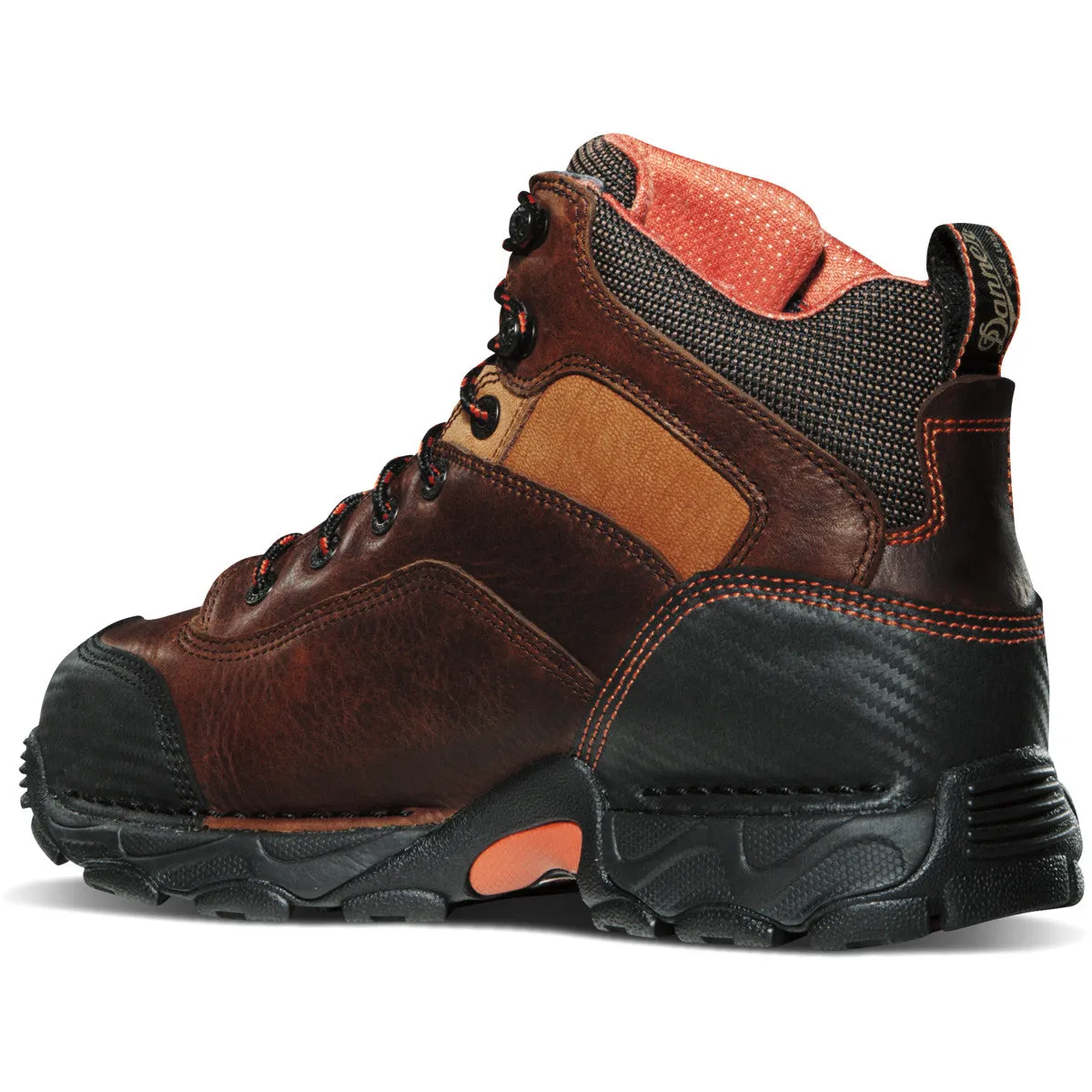 Danner Men`s Boots #17601 | Corvallis 5" Brown Work Boots | Oil & Slip Resistant | Waterproof Combat Boot