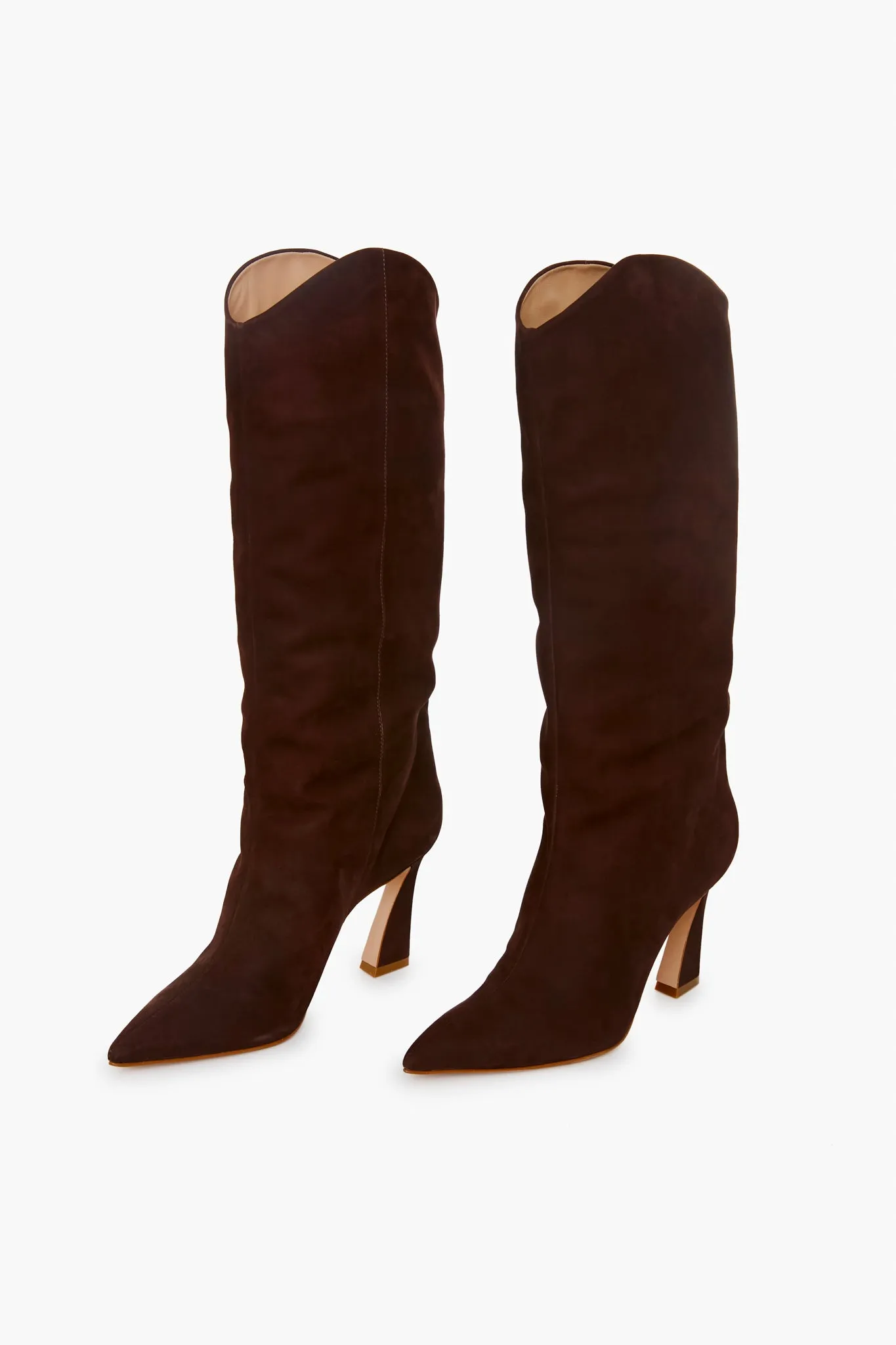 Dark Chocolate Maryana Flare Boots