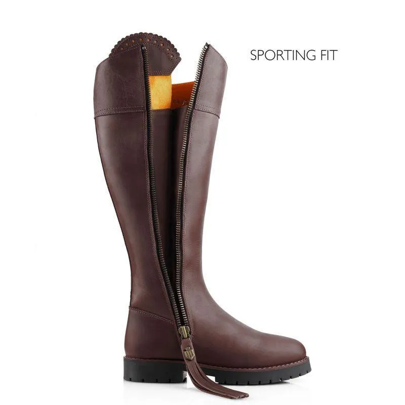 Fairfax & Favor Explorer Sporting Fit Ladies Waterproof Boots - Mahogany