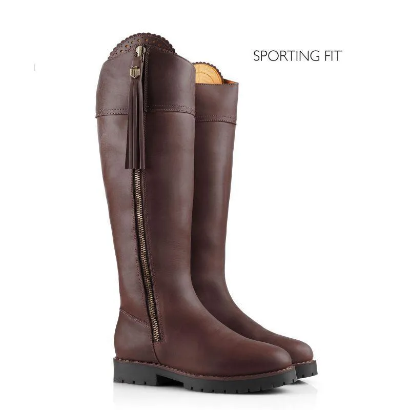 Fairfax & Favor Explorer Sporting Fit Ladies Waterproof Boots - Mahogany