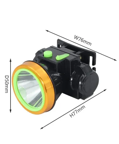 Head Lamp Outdoor Waterproof LED Head Lamp 100-250V Diving Headlight Head Flashlight Lantern for Swimming Camping