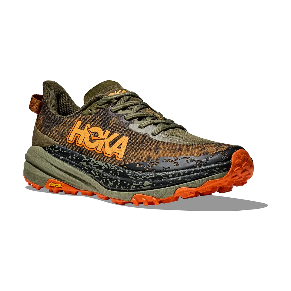 HOKA Men's Speedgoat 6 Wide Antique Olive/Squash