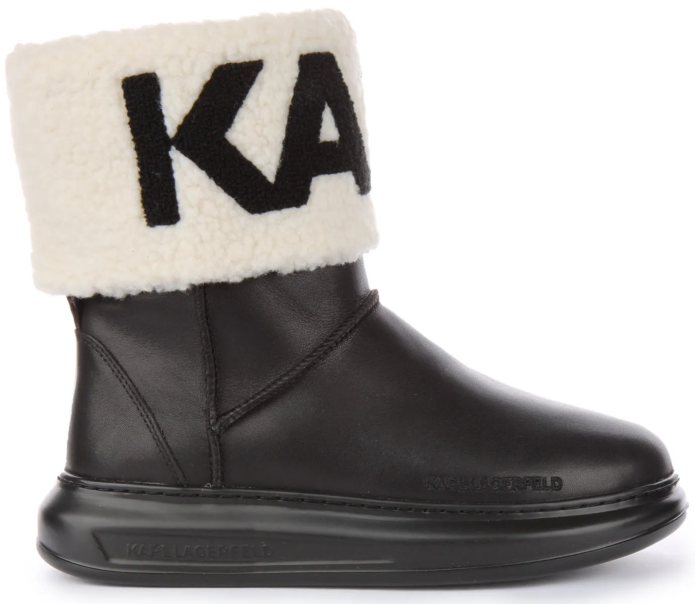 Karl Lagerfeld Kapri Kosi In Black For Women