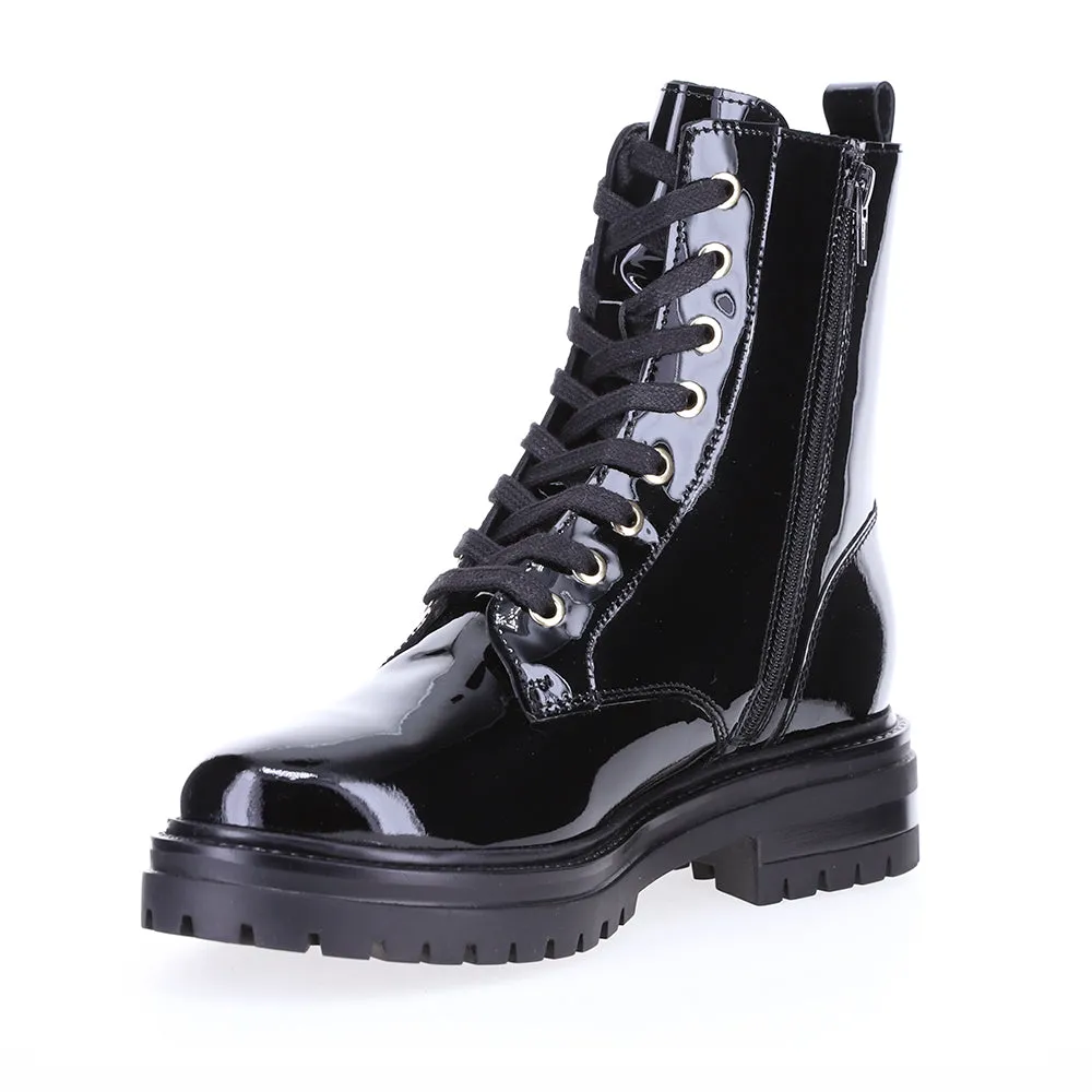 LE SANSA COOLIE BLACK PATENT