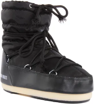 Moon Boot Nylon Light Low In Black For Women