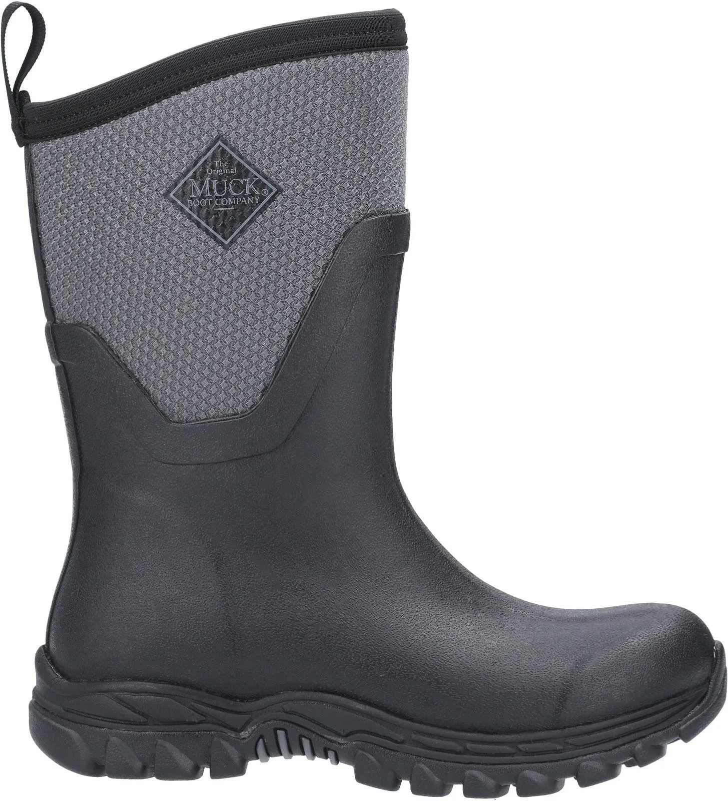 Muckmaster MB Arctic Sport II Black/Grey Womens Mid Wellingtons