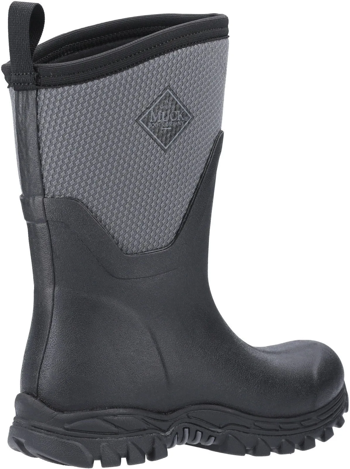 Muckmaster MB Arctic Sport II Black/Grey Womens Mid Wellingtons