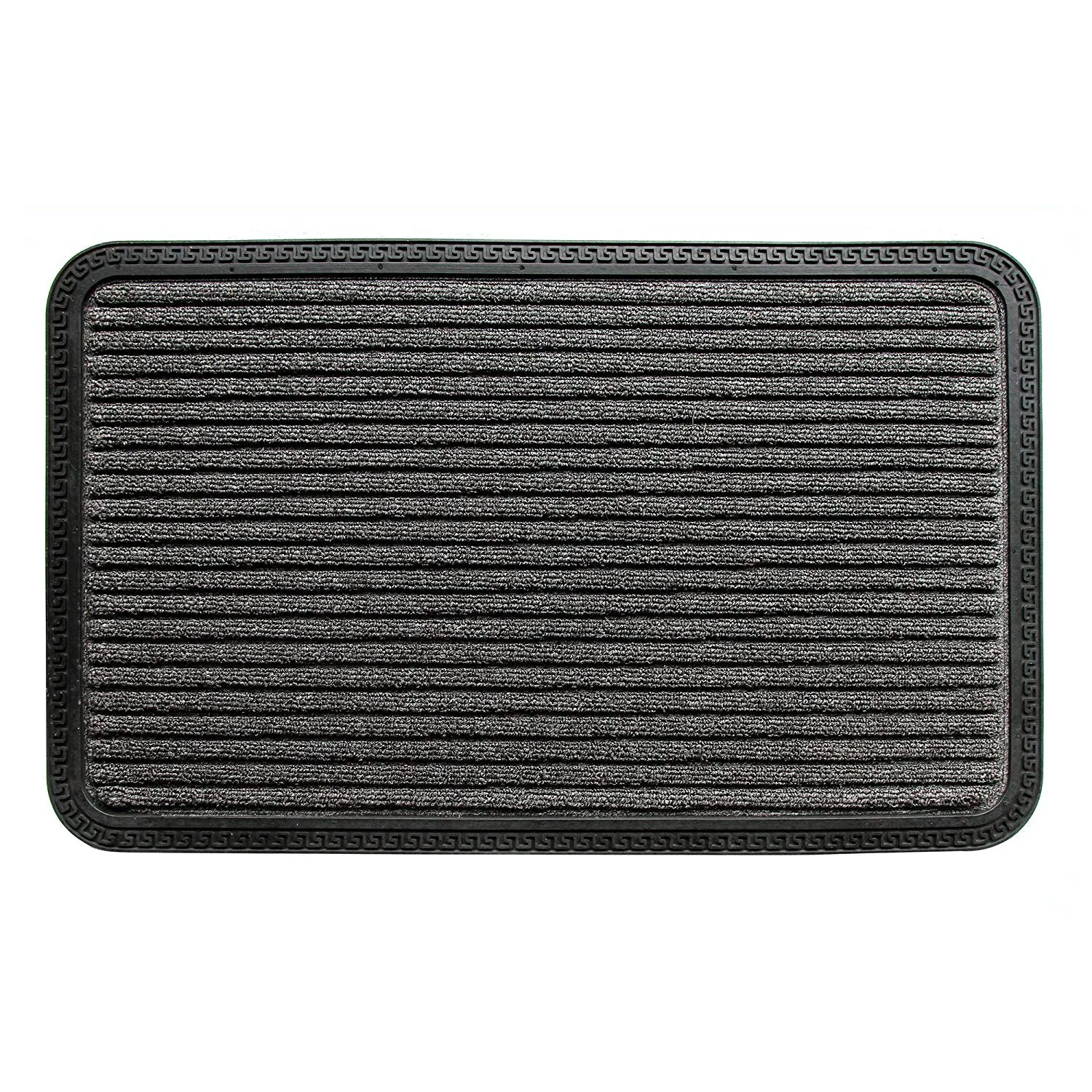 OnlyMat Anti Slip and Anti Fade Grey Bathroom Door Mat