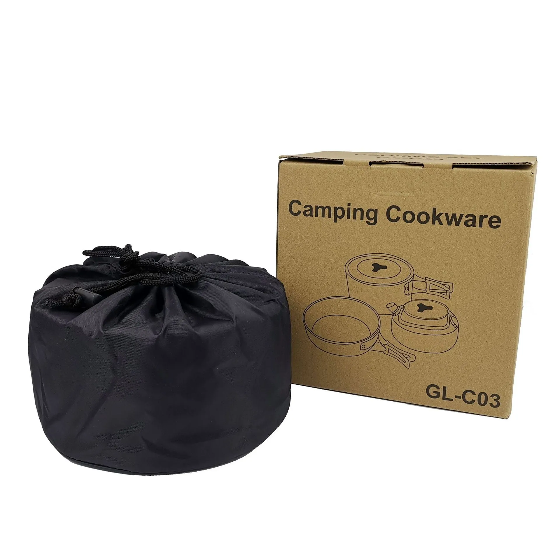 Outdoor Cookware Set for 2-3 People