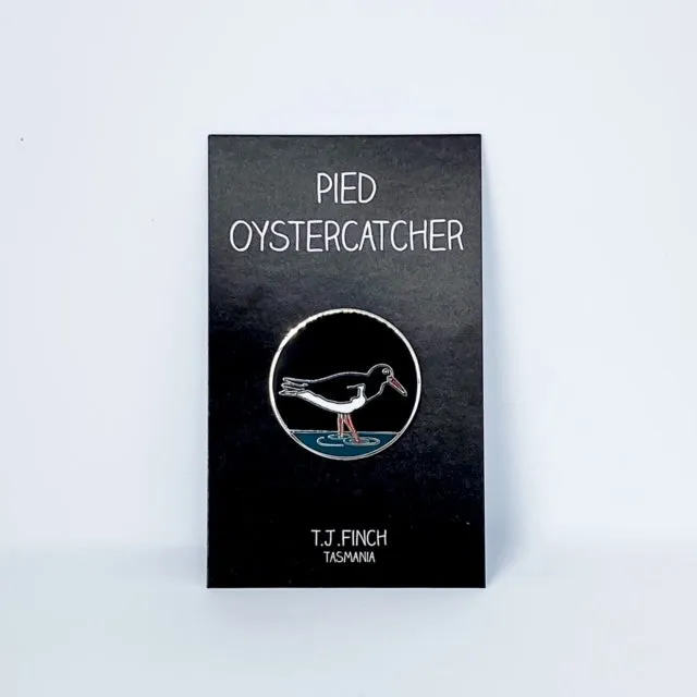 Pied Oystercatcher Pin