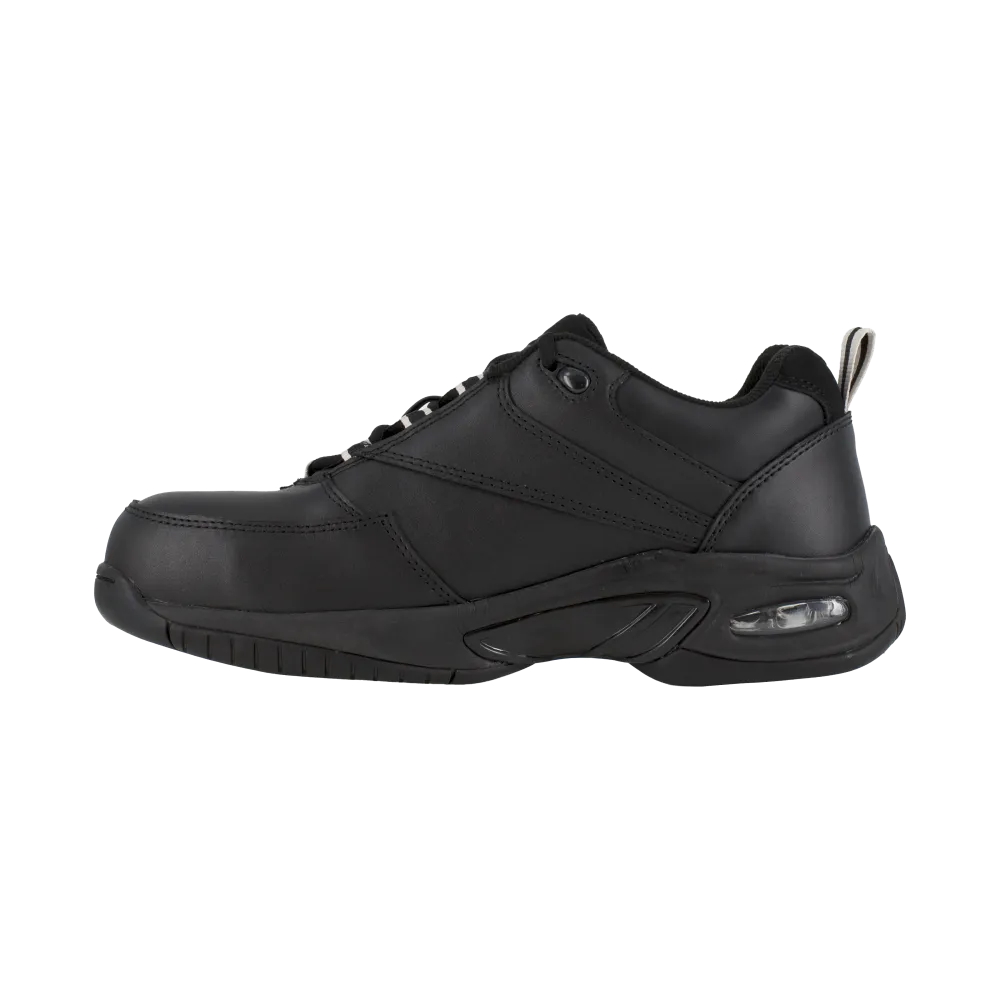 Reebok RB417 Women's Tyak Athletic Composite Toe Work Shoes - Black