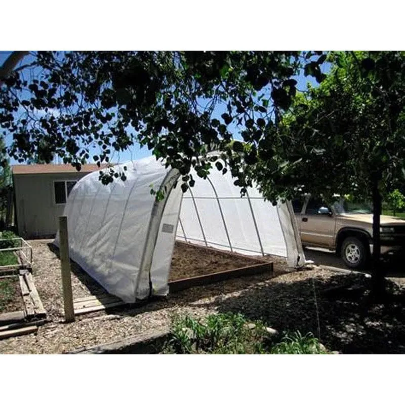 Rhino Shelter Greenhouse (Round Style) 12’W x 24’L x 8’H - GH122408R