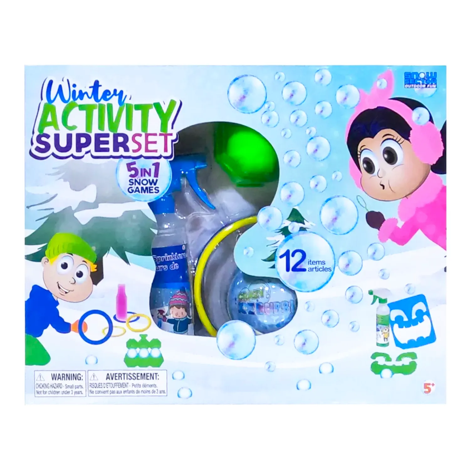 Snow Sector - S129 | Winter Activity Super Set