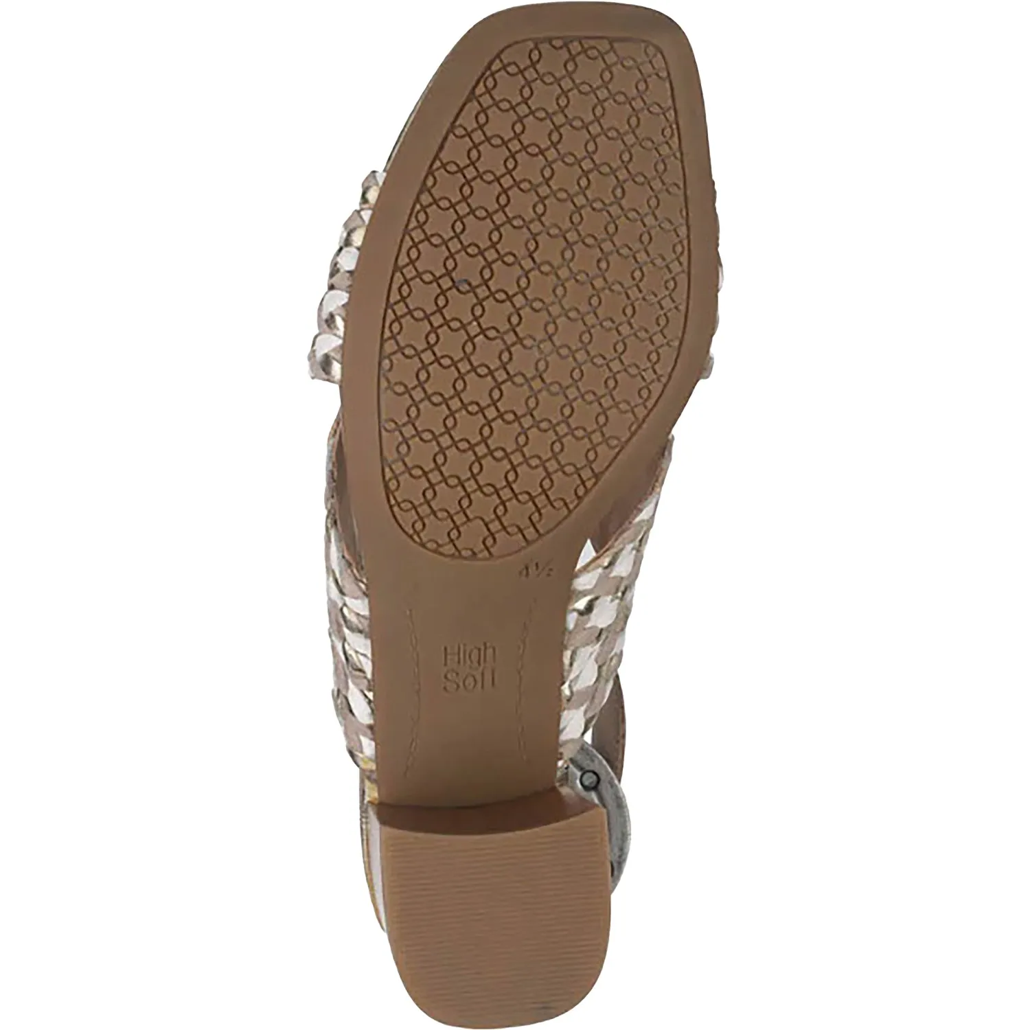 Women's Ara Benson Cream Metallic Multi Leather