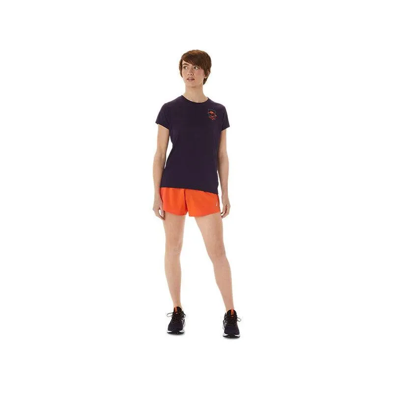 Women's Fujitrail Logo SS Top- Night Shade