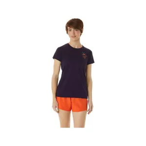 Women's Fujitrail Logo SS Top- Night Shade